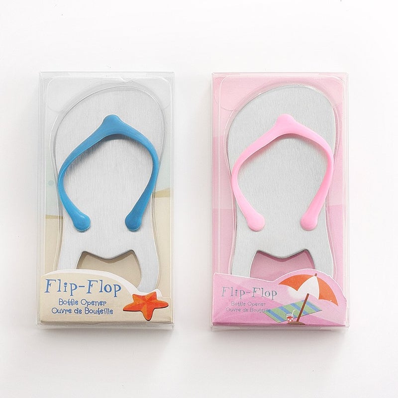 QLL 28 Pcs Special "pop the Top" Flip-flop Bottle Opener for Wedding Favors - Image 4